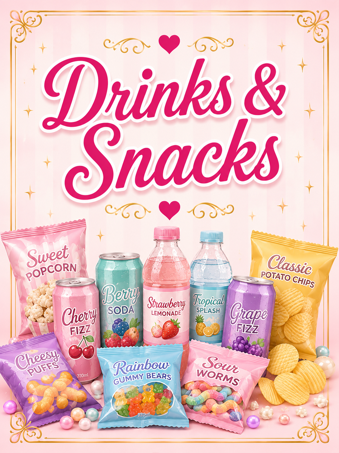 Drinks & Snacks